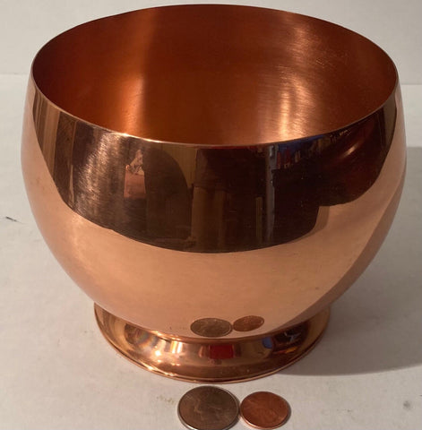 Vintage Metal Copper Cup, Bowl, Candy Dish, 6" x 5", Coppercraft Guild, Home Decor, Table Display, Shelf Display, Quality