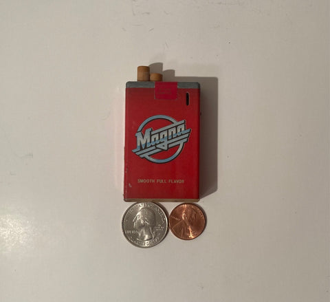 Vintage Metal Lighter, Magna, Cigars, Cigarettes, More