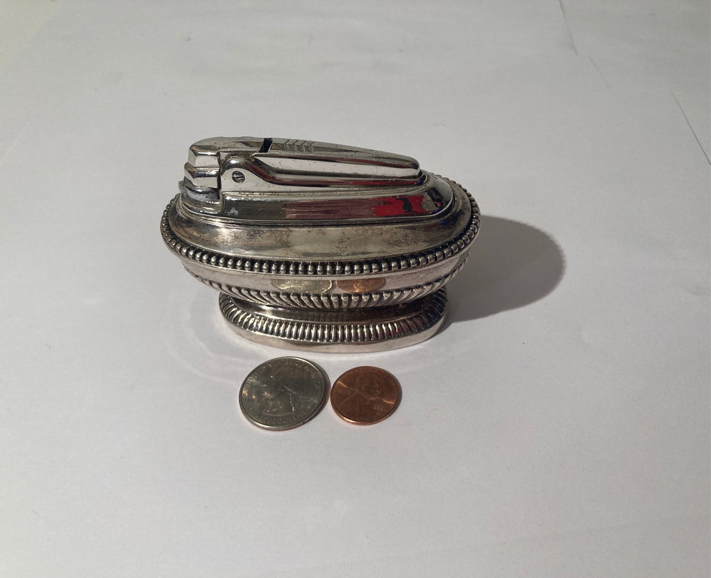 Vintage Metal Lighter, Table Lighter, Ronson, Made in England, Cigarettes, More