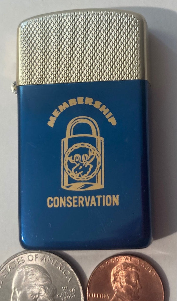 Vintage Metal Lighter, Membership Conservation, Park Lighter, Made in USA, Cigarettes, More