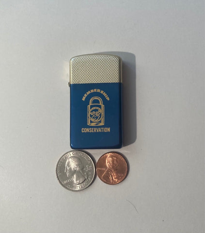 Vintage Metal Lighter, Membership Conservation, Park Lighter, Made in USA, Cigarettes, More