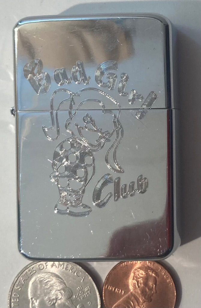 Vintage Metal Lighter, Bad Girl Club, Star, Cigarettes, More