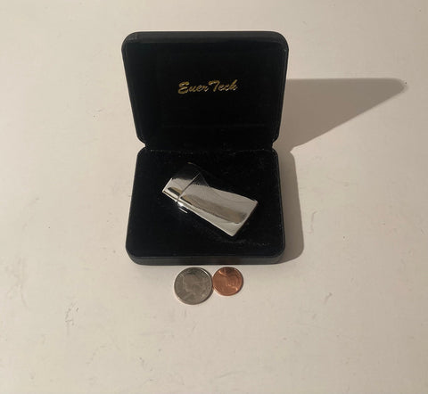 Vintage Metal Lighter, Ever Tech, Chrome, Snake Design, Quality, Heavy Duty, Cigarettes, More