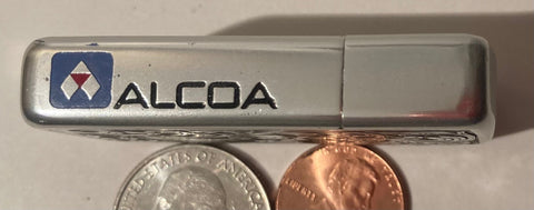 Vintage Metal Aluminum Lighter, Alcoa, Aluminum Products, Slim, Park Lighter, Embossed Both Sides, Quality, Made in USA, Cigarettes, More