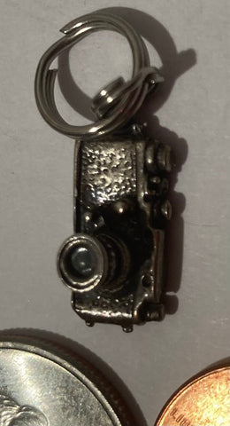 Vintage Sterling Silver 925 Metal Pendant, Camera, Photography, Nice Design, Pendant for Necklace, Bracelet, Ankle, Fashion, Quality
