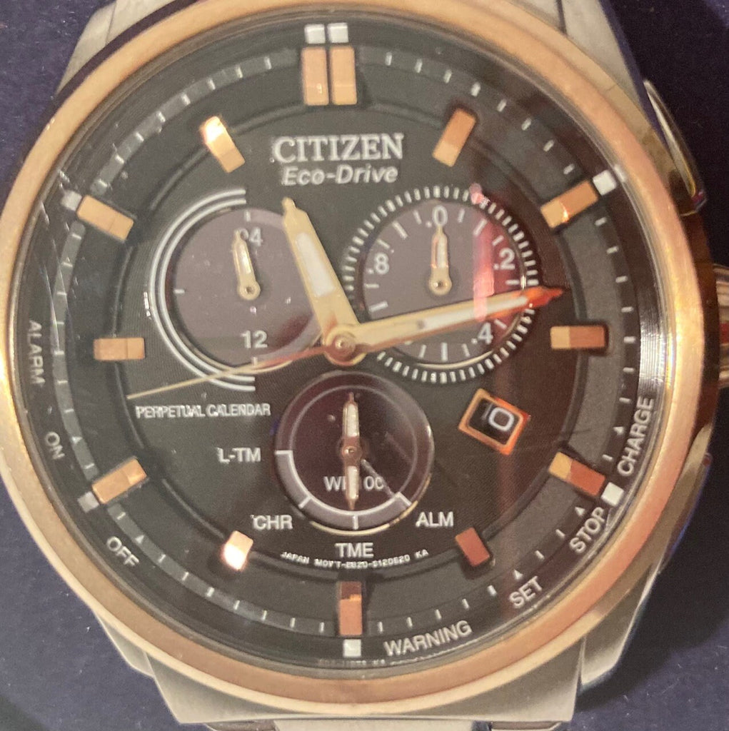 Vintage Citizen Wrist Watch, Eco-Drive, Time, Clock, Fashion, Accessory, Quality, Nice, Free Shipping in the U.S.