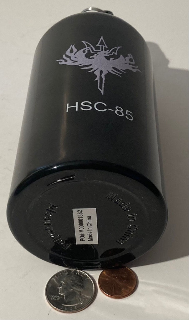Vintage Navy Water Bottle Holder, Drinkware, HSC-85, Helicopter Sea Combat Squadron EIGHT FIVE is a United States Navy Reserve forces