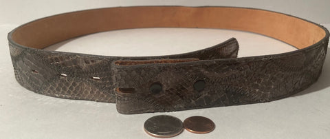 Vintage Leather Belt, Western, Gray, Belt, Quality, Size 34 to 38, Country and Western, Western Wear, Heavy Duty, Nice, Quality, Unique