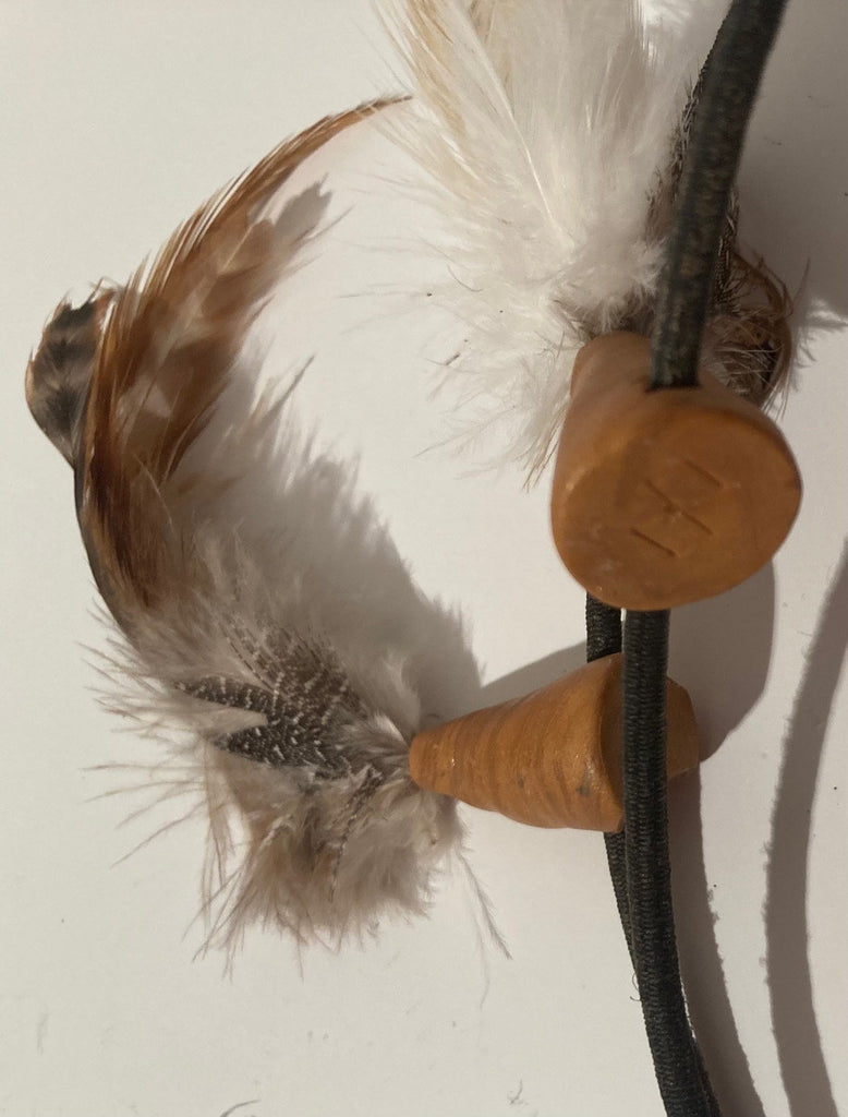 Vintage Bolo Tie, Feathers, Nice Design, Quality, Heavy Duty, Made in USA, Country & Western, Cowboy, Western Wear, Horse, Apparel