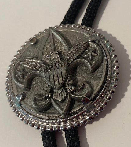 Vintage Metal Bolo Tie, Eagle, Nice Design, Quality, Heavy Duty, Made in USA, Country & Western, Cowboy, Western Wear, Horse, Apparel