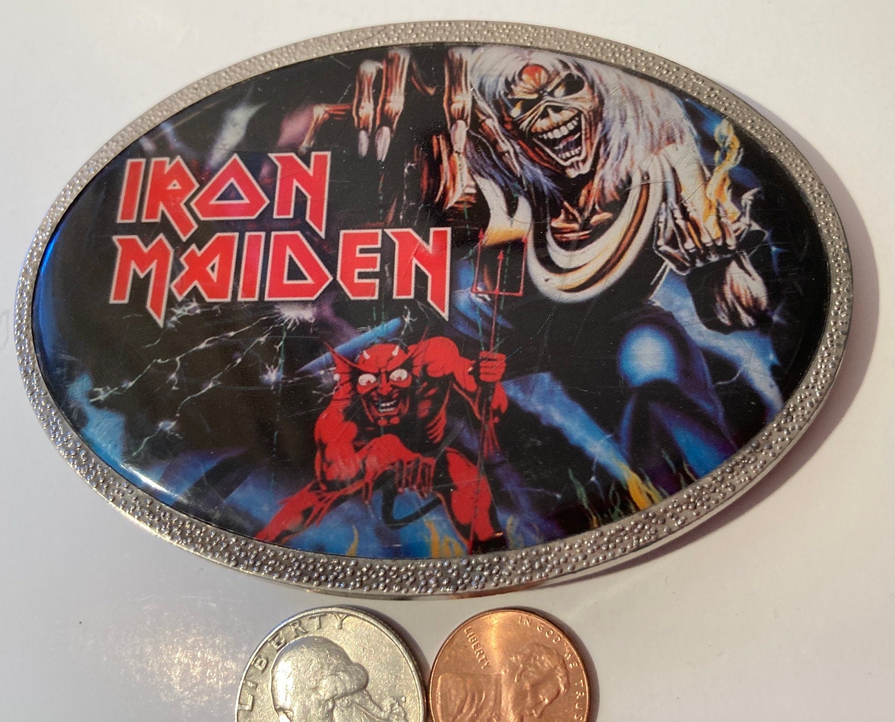 Vintage glaze i love western country music belt buckle also stock in USA, siliver Vintage glaze i love western country music belt buckle also stock in USA, siliver