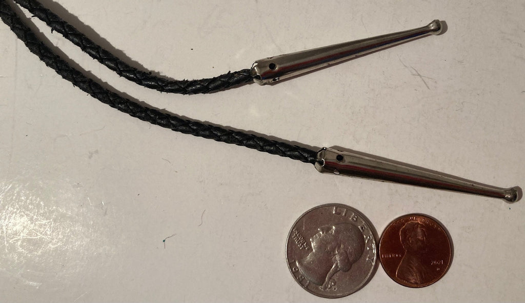 Vintage Metal Bolo Tie, Eagle, Nice Design, 1 1/2" x 2 1/2", Quality, Heavy Duty, Made in USA, Country & Western, Cowboy, Western Wear