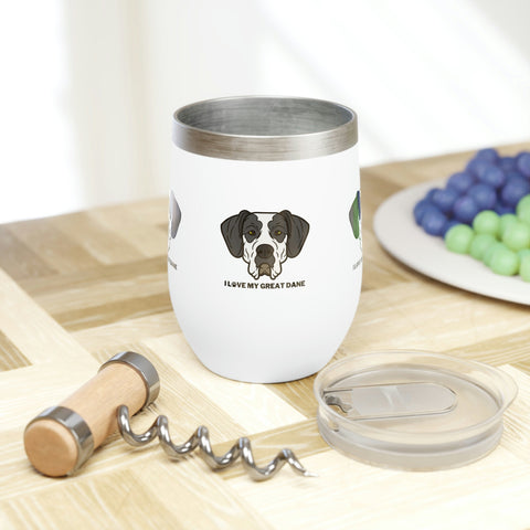 I love my Great Dane Dog POD Chill Wine Tumbler