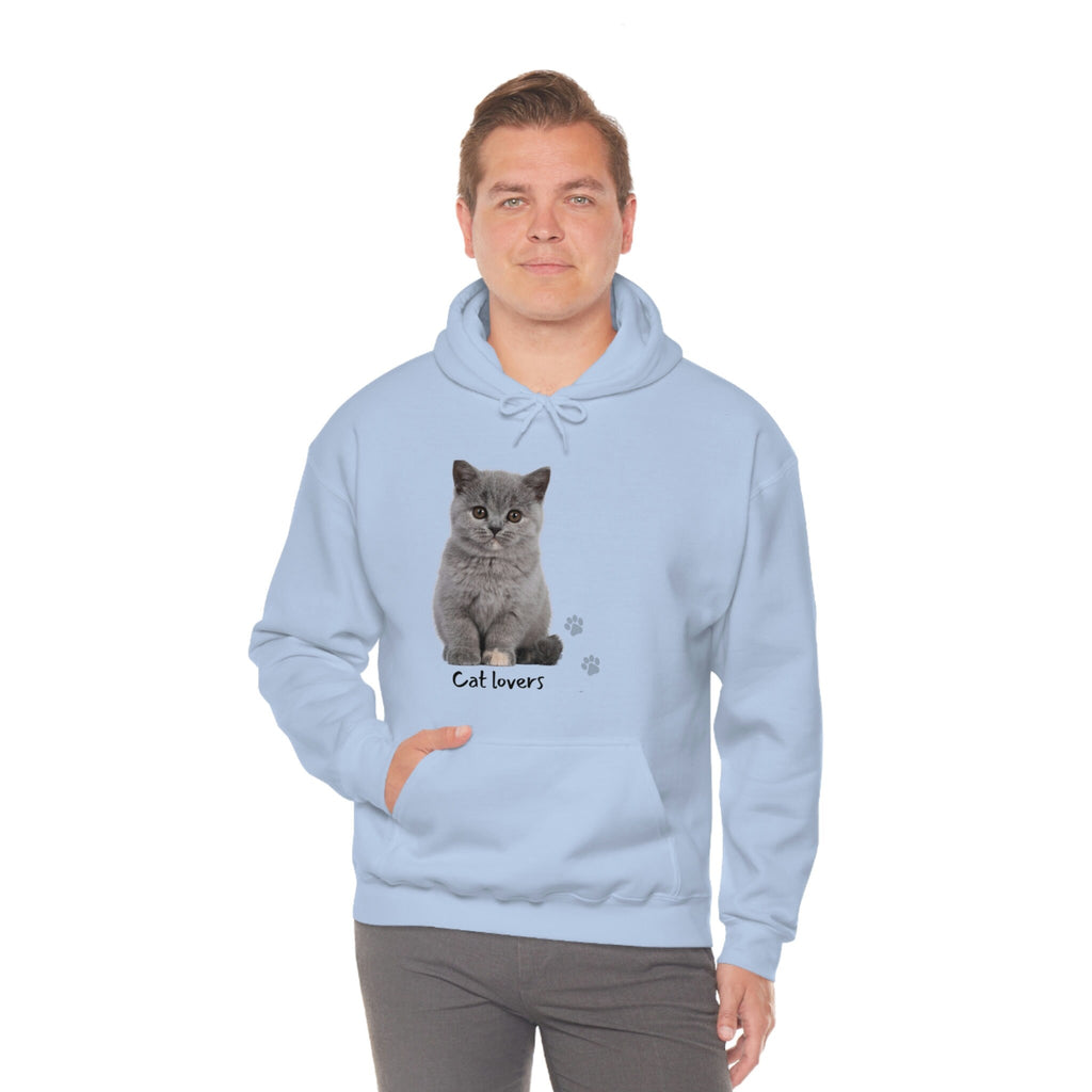 Cat Lovers POD Cat Unisex Heavy Blend Hooded Sweatshirt