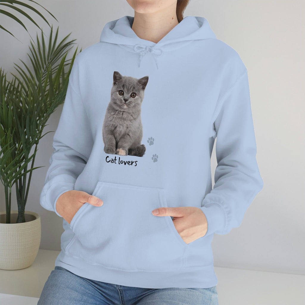 Cat Lovers POD Cat Unisex Heavy Blend Hooded Sweatshirt