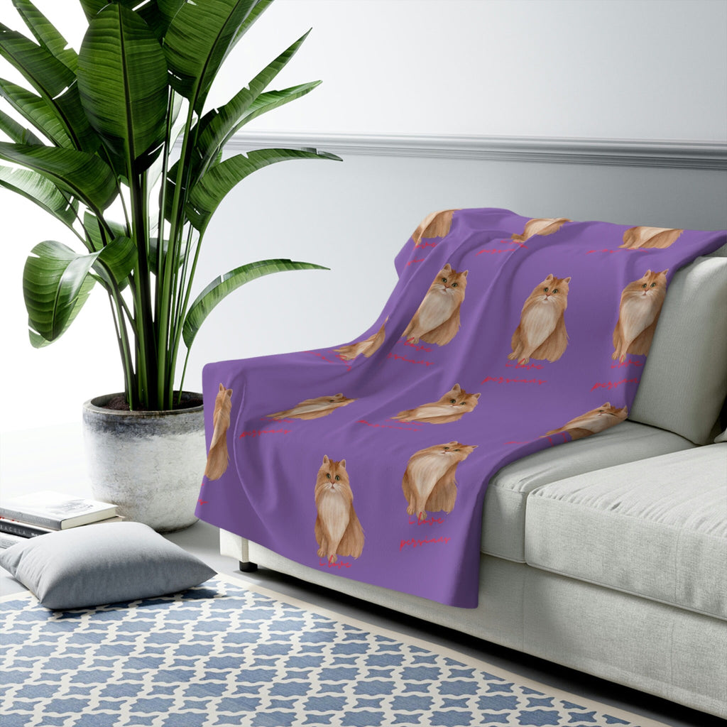 I love Persians POD Sherpa Fleece Blanket