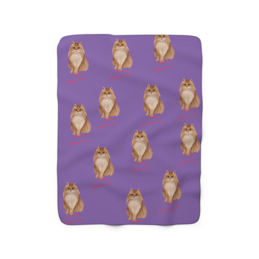 I love Persians POD Sherpa Fleece Blanket