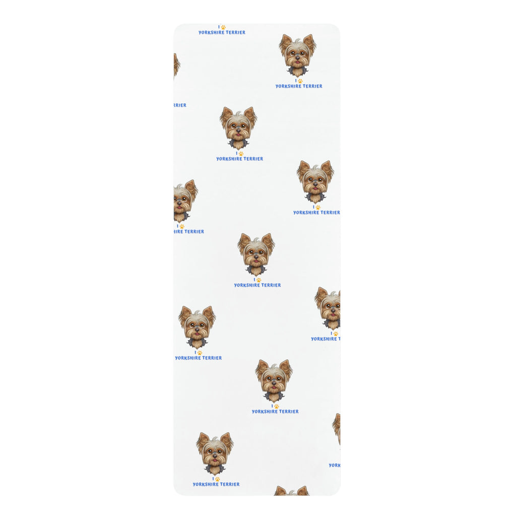 I love my Yorkshire Terrier Dog POD Rubber Yoga Mat