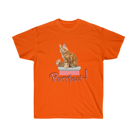 Purrfect Cat POD Unisex Ultra Cotton Tee