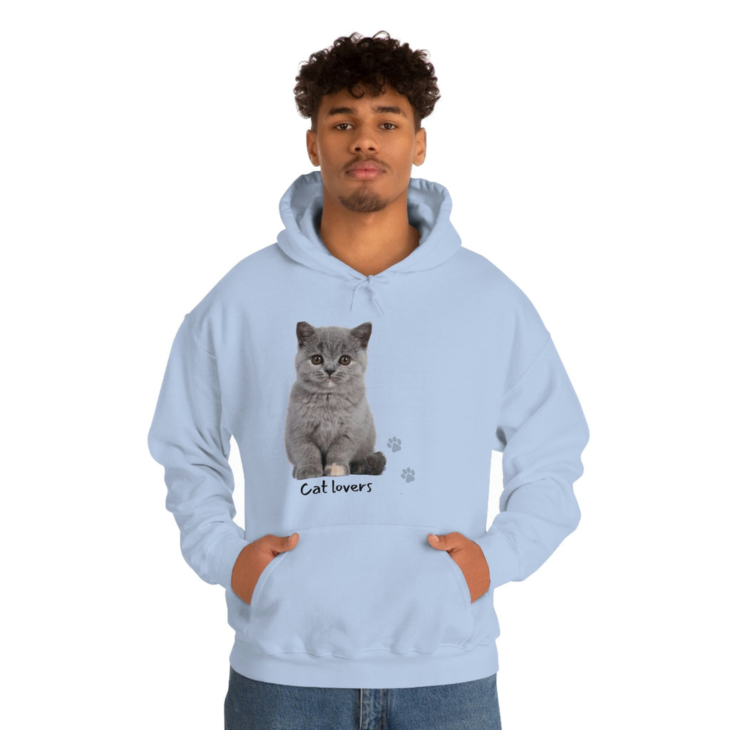 Cat Lovers POD Cat Unisex Heavy Blend Hooded Sweatshirt