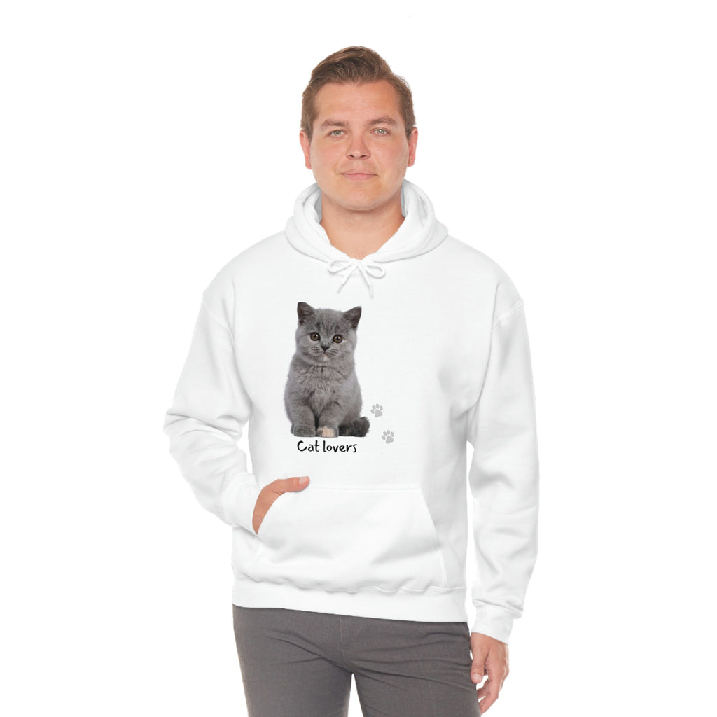 Cat Lovers POD Cat Unisex Heavy Blend Hooded Sweatshirt