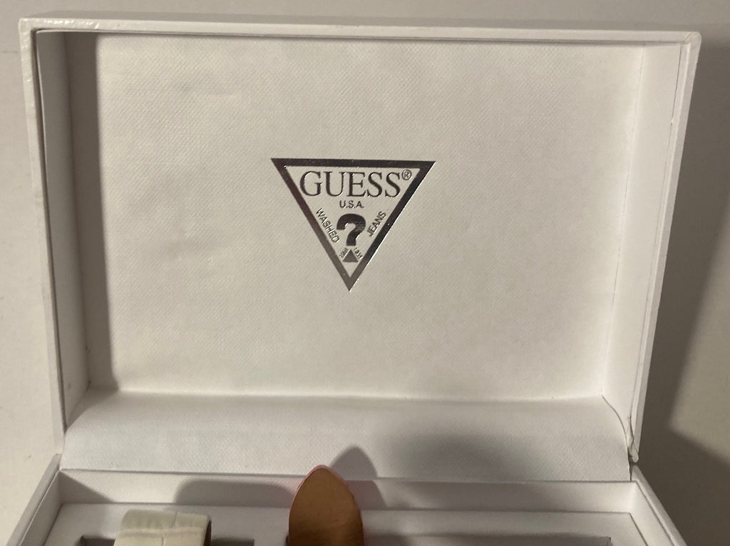 Vintage Guess Wrist Watch, in Original Case, Fashion, Time, Clock, Clothing Accessory, Quality, Nice, In Box