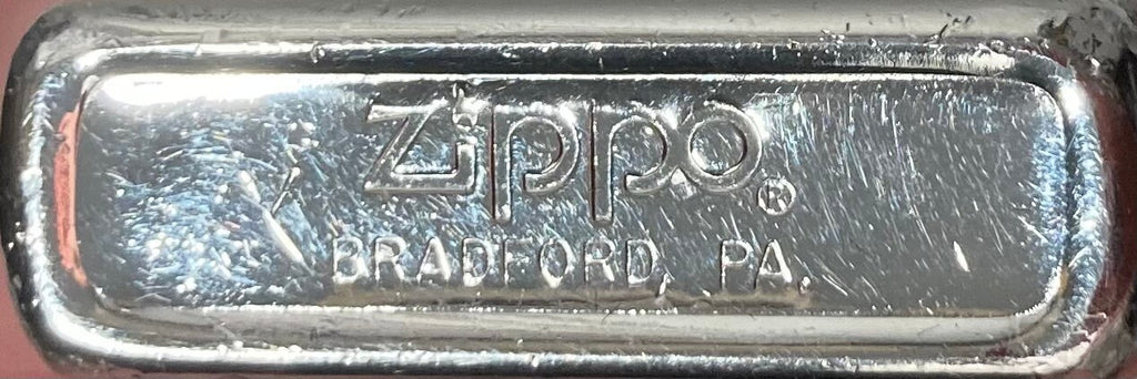 Vintage Metal Zippo, U.S.S. Hermitage LSD-34, Dock Landing Ship, Navy