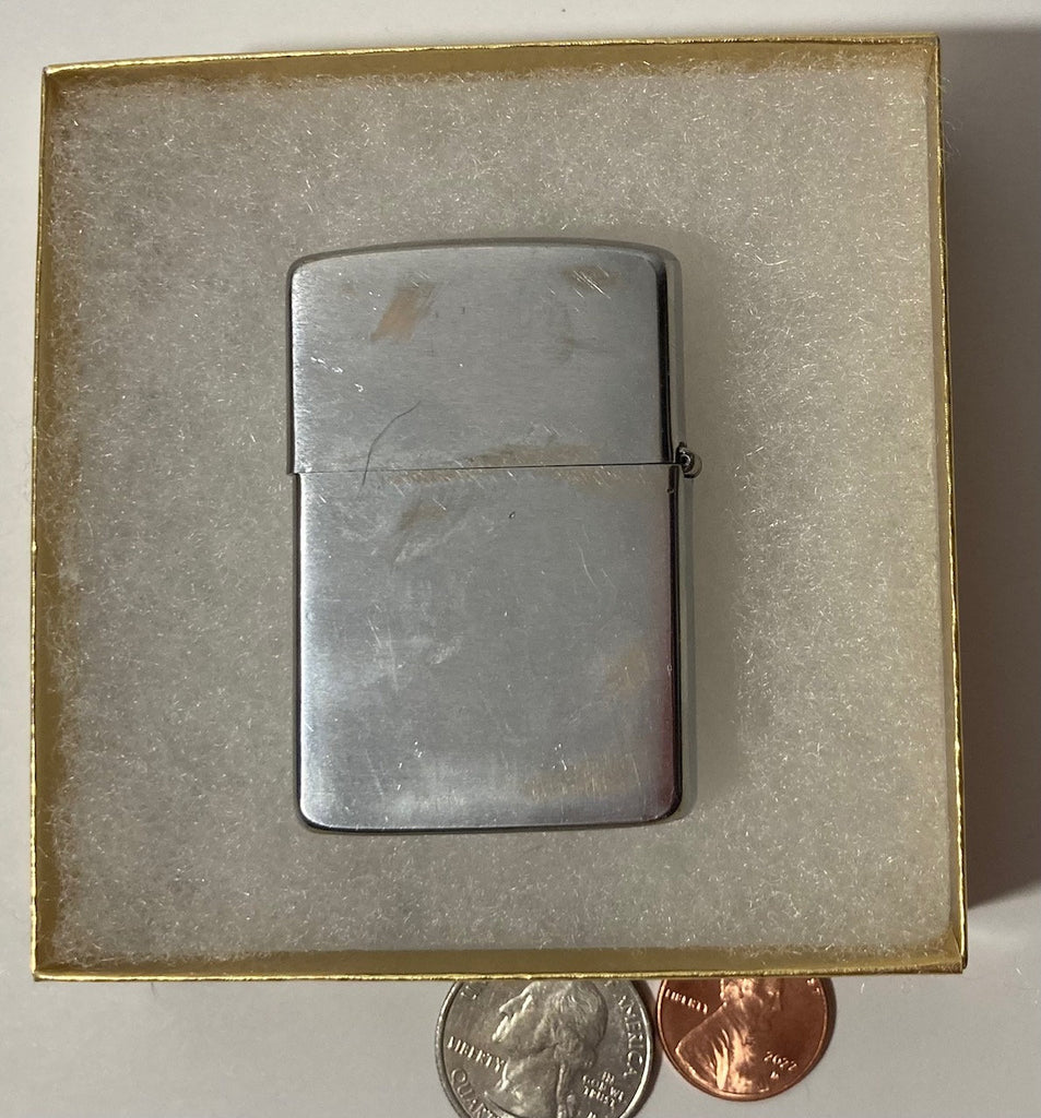 Vintage Metal Zippo, KAR Products Inc, Nice Design, Zippo, Made in USA