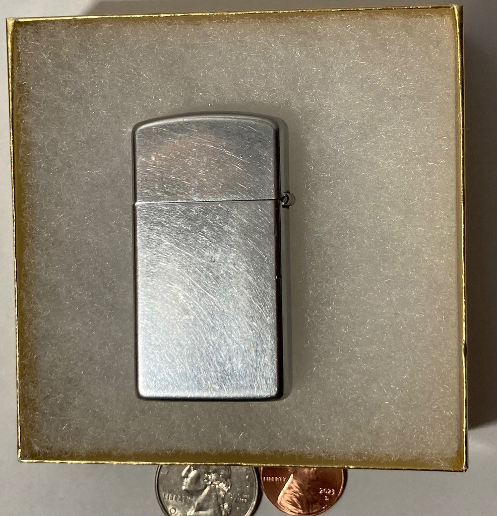 Vintage Metal Zippo Lighter, IMA, Serving Industrial Flint Since 1901, Flint, Michigan, Nice Design, Zippo, Made in USA