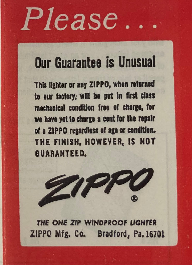 Vintage Metal Zippo Lighter, United States Rubber Company